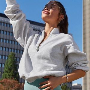 Fabletics Forever Fleece 1/2 Zip Sweatshirt